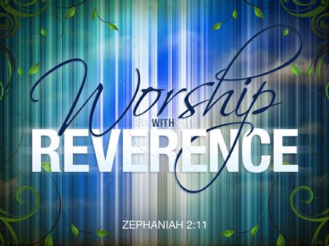 Sharefaith Media Worship With Reverence Sermon Powerpoint