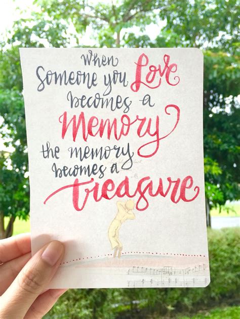 Quotes For Loss When Someone You Love Becomes A Memory The Memory