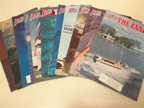 The Ensign Magazine 1978 11 Issues United States Power Squadrons Ebay