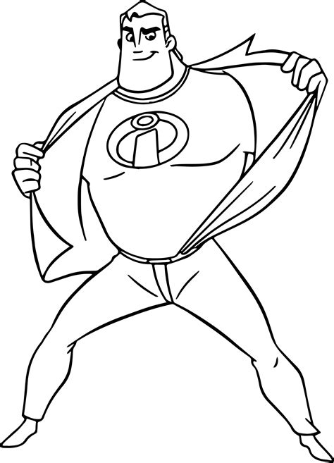 Incredibles 2 arrives in theaters june 15! Mr Incredible Coloring Pages at GetColorings.com | Free ...