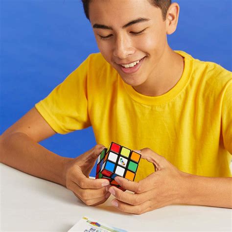 Hasbro Gaming Rubiks 3x3 Cube Puzzle Game Classic Colors