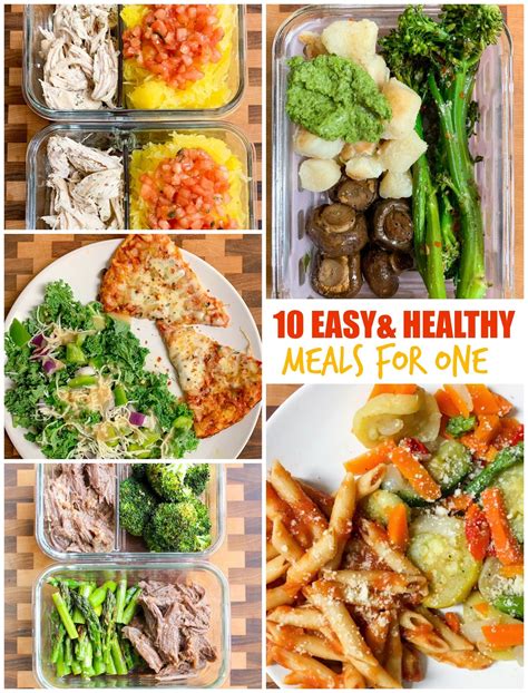 10 Easy And Healthy Meals For One Healthy Dinner For One Healthy
