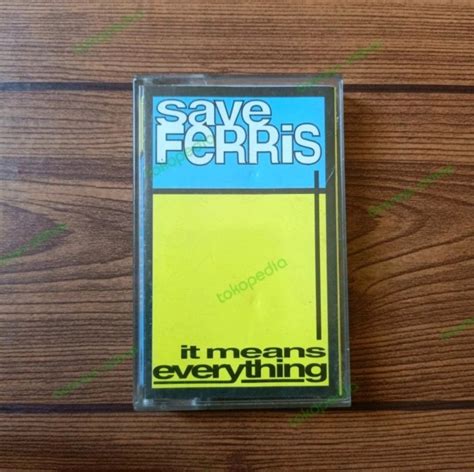 Kaset Pita Save Ferris It Means Everything On Carousell