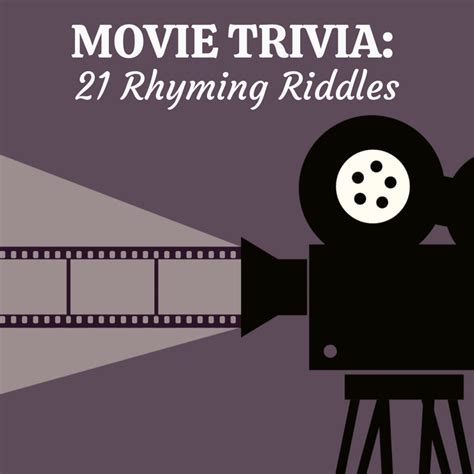 movie riddles guess the movie from the rhyming clues hobbylark