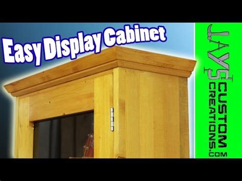 Diy Display Cabinet Plans Bruin Blog