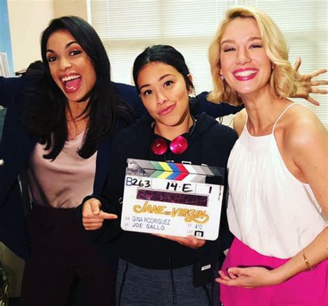 The cast is back and the tea is hot. Jane the Virgin Cast Pics - Jane the Virgin Cast IRL