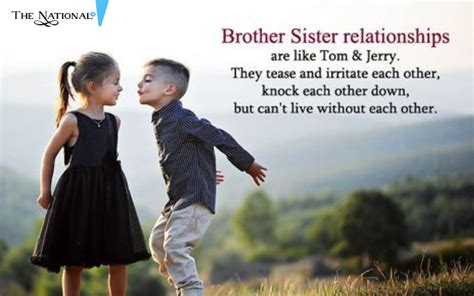 Relationship Between Brothers And Sisters