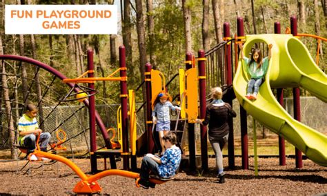 21 Fun Playgrounds Games For Kids Kid Activities