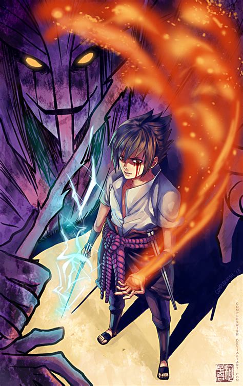 Sasuke With Susanoo By Complexwish On Deviantart