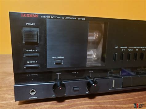 Luxman Lv Hybrid Integrated Amplifier Photo Aussie Audio Mart