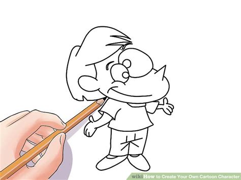 How To Create Your Own Cartoon Character With Pictures Wikihow