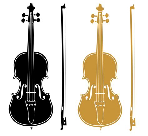 Silhouette Violin At Getdrawings Free Download