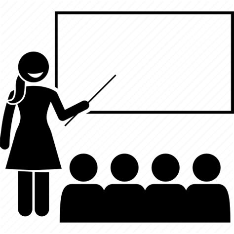 Academic Class Classroom Teaching Whiteboard Icon