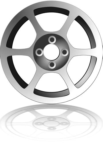 Wheel Rim Vector Graphics Public Domain Vectors
