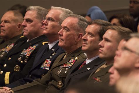 Joint Chiefs Attend National Security Strategy Speech