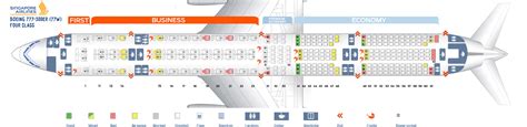 Seat Map Boeing Singapore Airlines Best Seats In Plane
