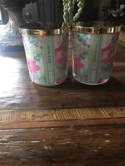 Clementine Paper Inc Wild Rose Candle X Two 16 Ounces Each Ebay