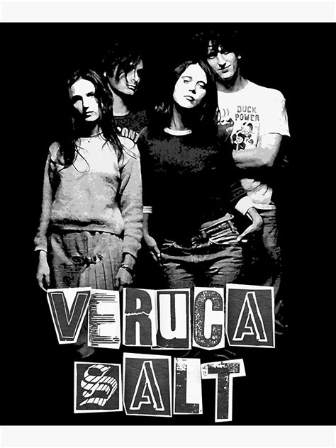 Veruca Salt Band Fanart Poster For Sale By Traciepedraza5 Redbubble
