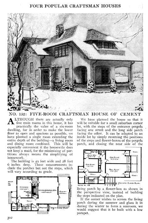 Find Old House Plans Here Historic Bungalows And More
