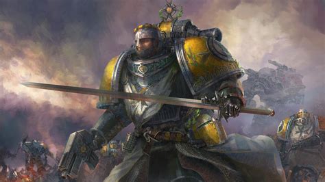 Artstation Imperial Fists Ahn Hyoungsup Imperial Fist Warhammer