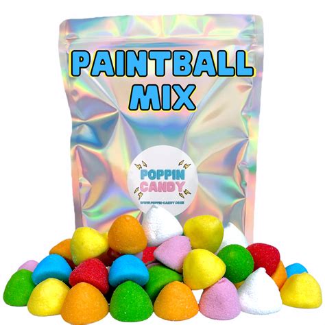 Paintball Mix Poppin Candy