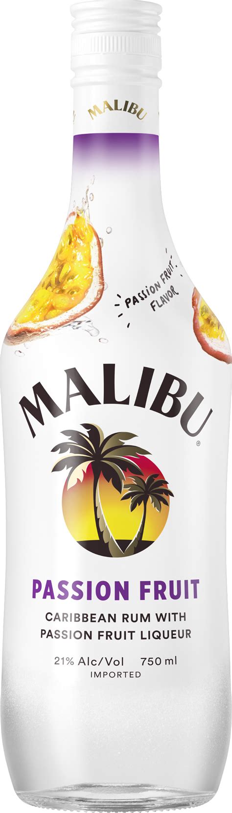 Malibu Passion Fruit Rum 750ml Luekens Wine And Spirits