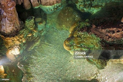 Beautiful Cavern Pool Stock Photo Download Image Now Luray Caverns