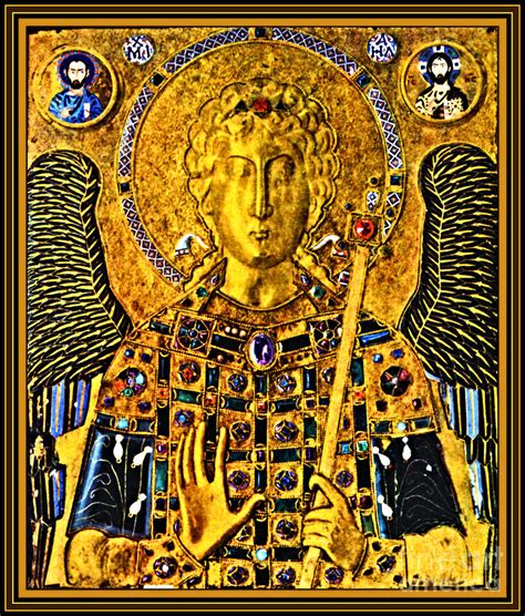 Archangel Michael Painting By Master Of The Icon Of The Archangel Michael