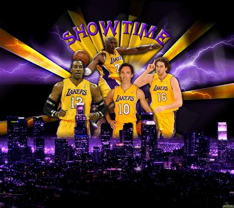 47 Showtime Lakers Wallpaper