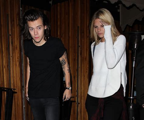 One Directions Harry Styles Spotted Kissing And Holding Hands With Rumoured Girlfriend Nadine