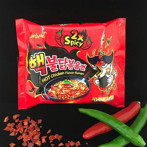 Samyang spicy hot chicken carbo carbonara ramen noodles (pack of 5) halal. Jual Samyang 2x Spicy Nuclear Hot Chicken Noodles - LOGO ...