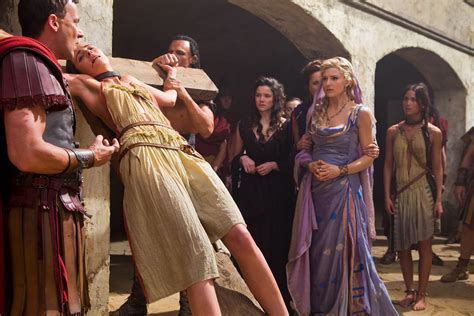 Spartacus Ilithyia And Seppia With Thessela Spartacus Series