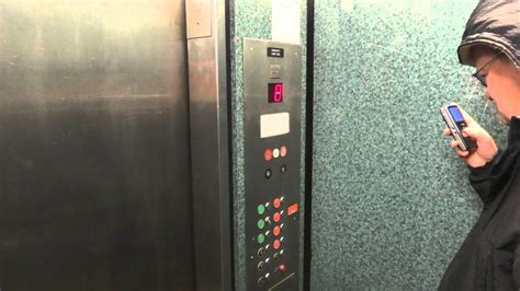 Westinghouselong Traction Elevators At Kiener West Garage St Louis