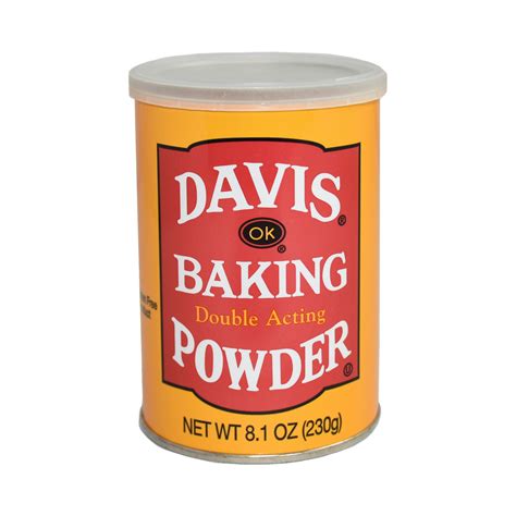 Davis Baking Powder Double Acting 81 Oz
