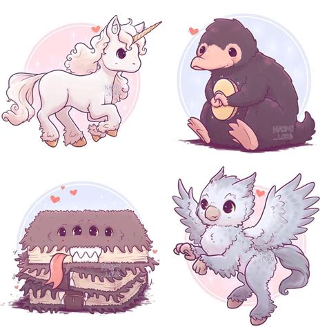 💕 My ‘care Of Magical Creatures Series So Far 🦄💕 These Ones Will Be