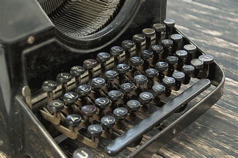 Vintage Typewriter Stock Photo Image Of Dust Keyboard 105387432