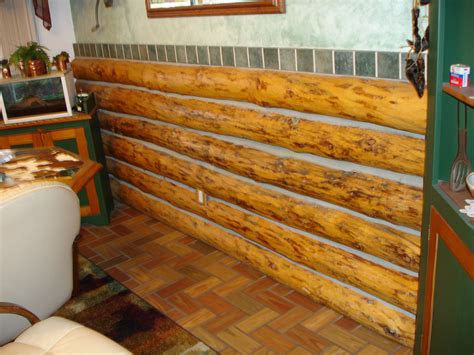 12 Log Wall Tile Trim Log Wall Tile Trim Home Decor