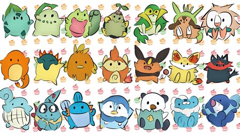 Cute Starter Pokemon Wallpapers Top Free Cute Starter Pokemon