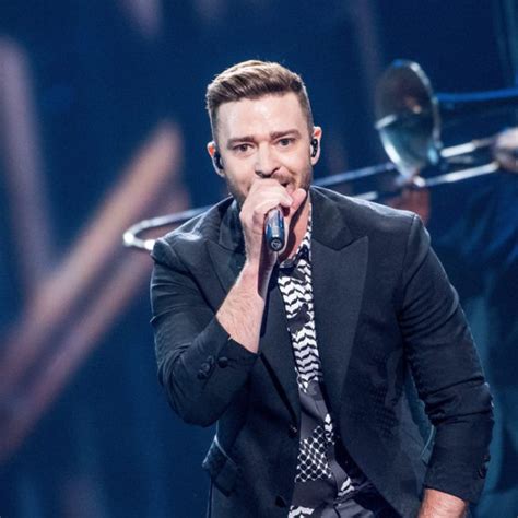 Justin Timberlake Actuando En La Final De Eurovisión 2016 Justin Timberlake Actuando En