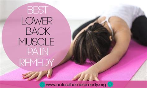 Best Lower Back Muscle Pain Remedy You Can Do At Home Best All