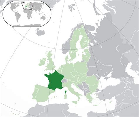 Kartor över Frankrike Om Frankrike