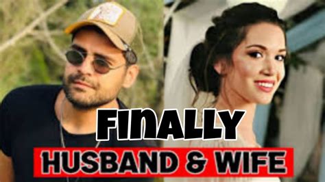 Finally Erkan Meric Hazal Subasi Become Husband Wife Turkish