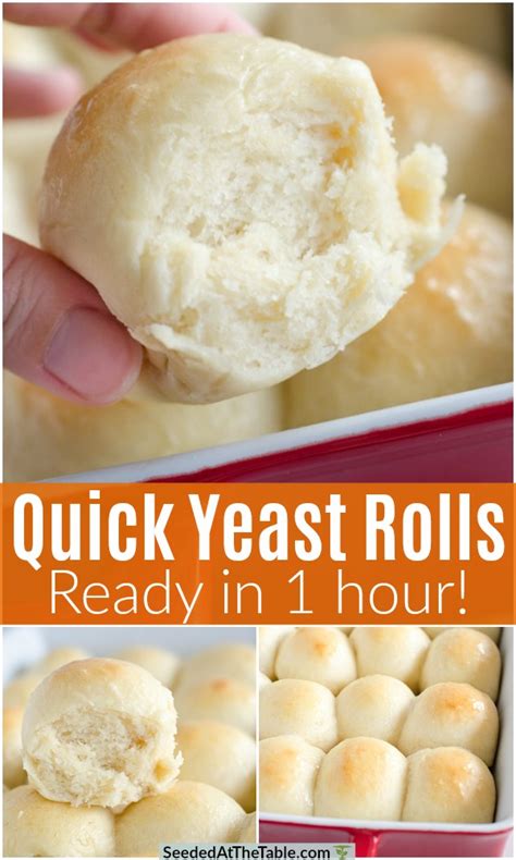 Quick Yeast Rolls Easy Fluffy Dinner Rolls Anyone Can Make