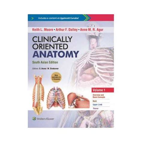 Clinically Oriented Anatomy 3 Vols By Keith L Moore Prithvi Medical