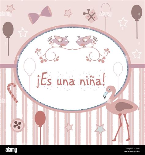 Es Una Nina Bedeutet Es Ist Ein Mädchen In Spanischer Sprache Baby