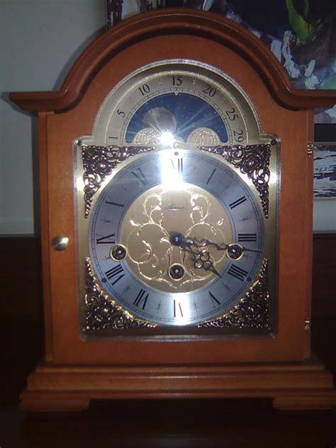 Mantel Clocks Franz Hermle Debden 22864 070340 Moon Phase Keywound