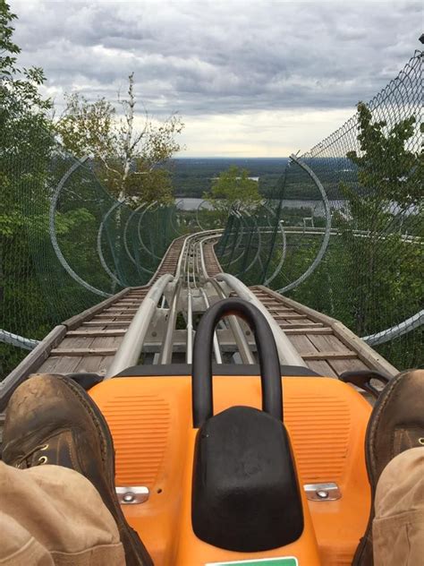 Timber Twister Is An Unbelievably Fun Mountain Coaster In Minnesota
