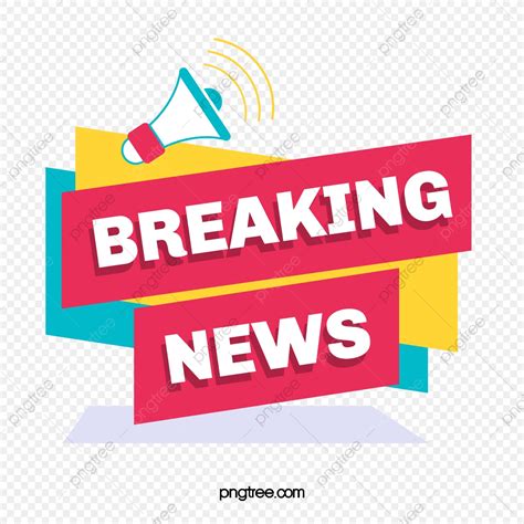 Name:breaking news png image | free download. Vector Creative Breaking News Tag, Banner, Creative ...