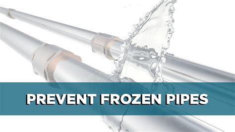 How To Prevent Pipes From Freezing Youtube