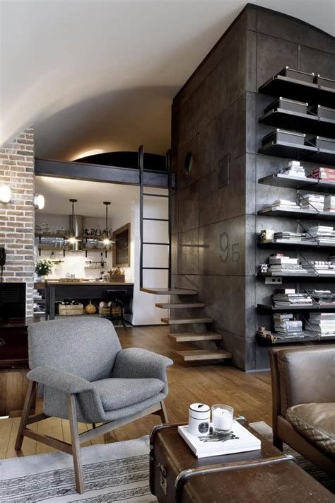 Top 10 Charming Apartments Decorated In Industrial Style